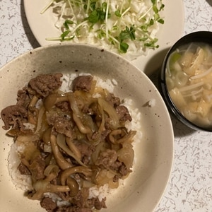 圧力鍋で　❤牛丼の具❤